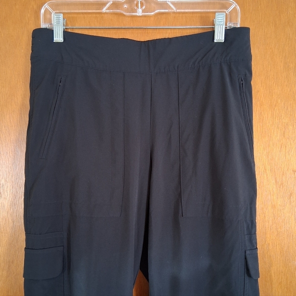 Athleta Chelsea Cargo Lined Pants Black Size 10 - Picture 6 of 10